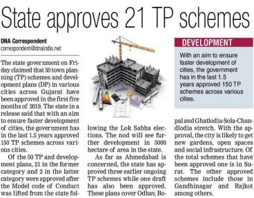 State approves 21 TP schemes